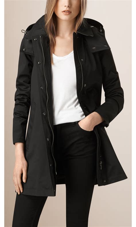 burberry car coat women's.